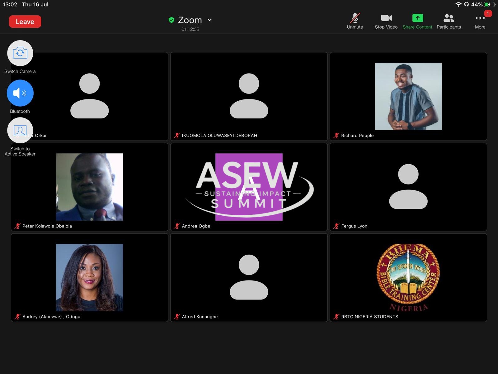 2021 Virtual Session