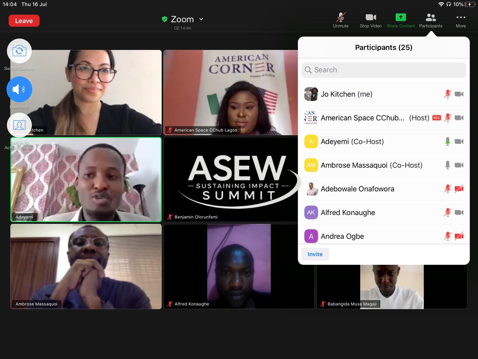 2021 Virtual Session