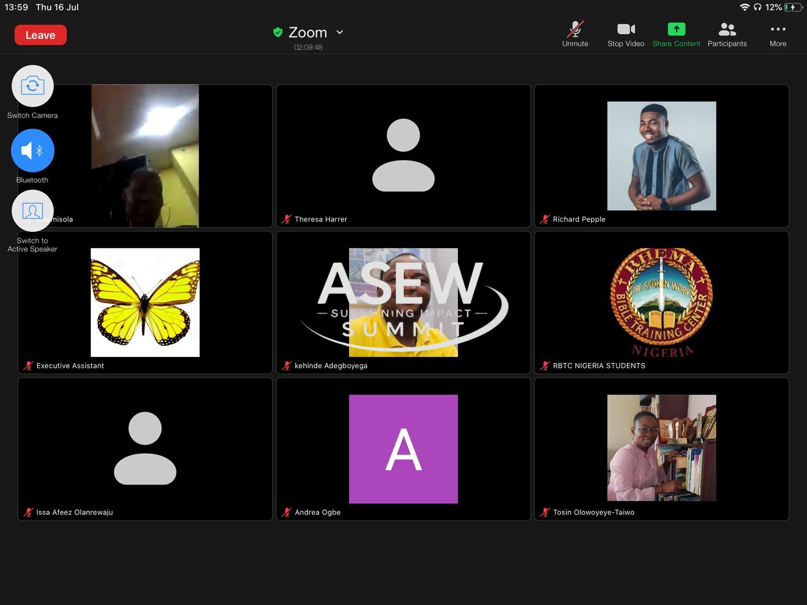2021 Virtual Session