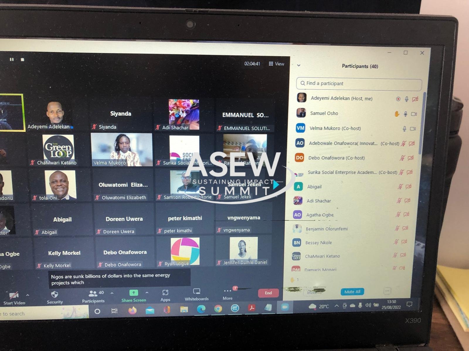 2022 Virtual Session